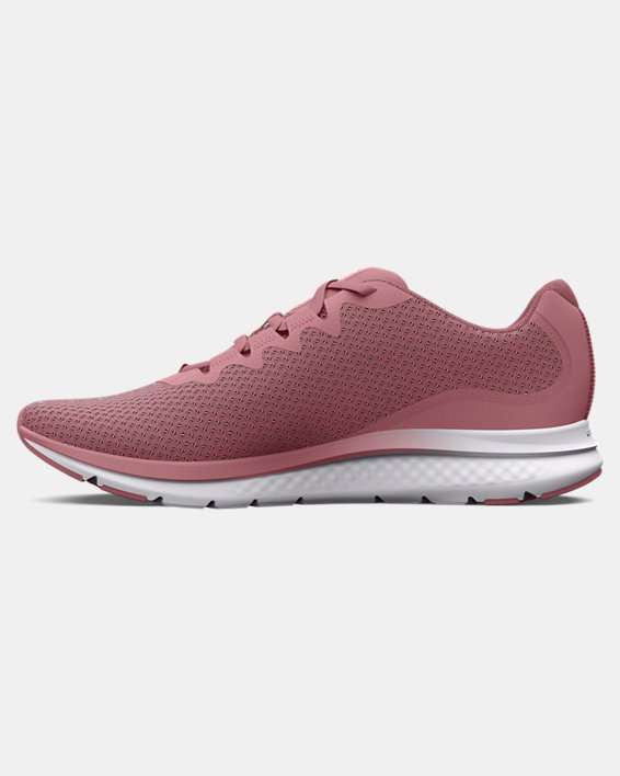 Women's UA Charged Impulse 3 Running Shoes in Pink image number 1